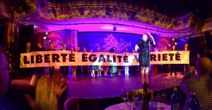 30 Jahre Tigerpalast Gala im Gesellschaftshaus Palmengarten - Maria Happel vom Burgtheater in Wien singt Edith Piaf Je ne regretterien