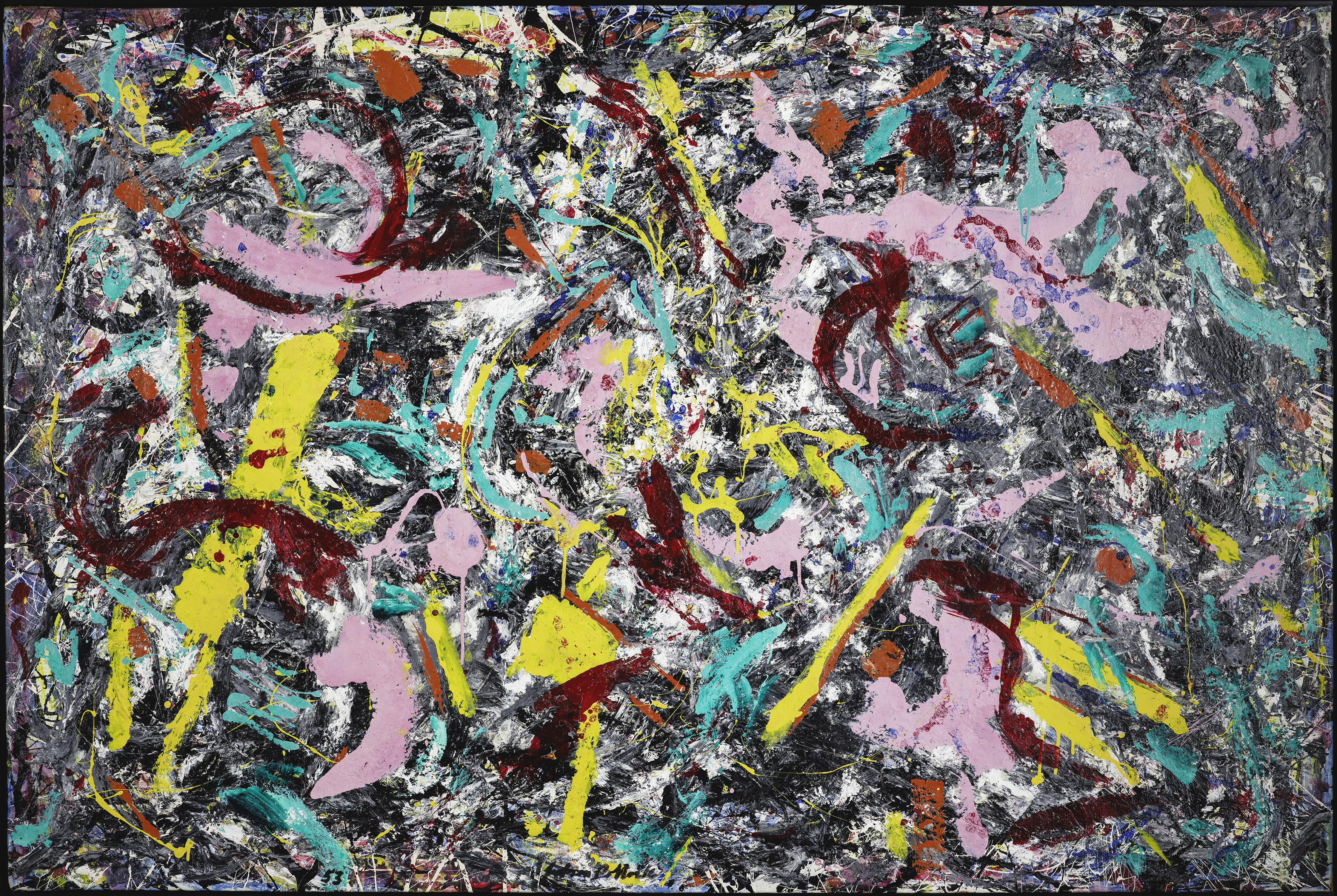 Museum Ludwig, ML, Jackson Pollock, Unformed Figure,
